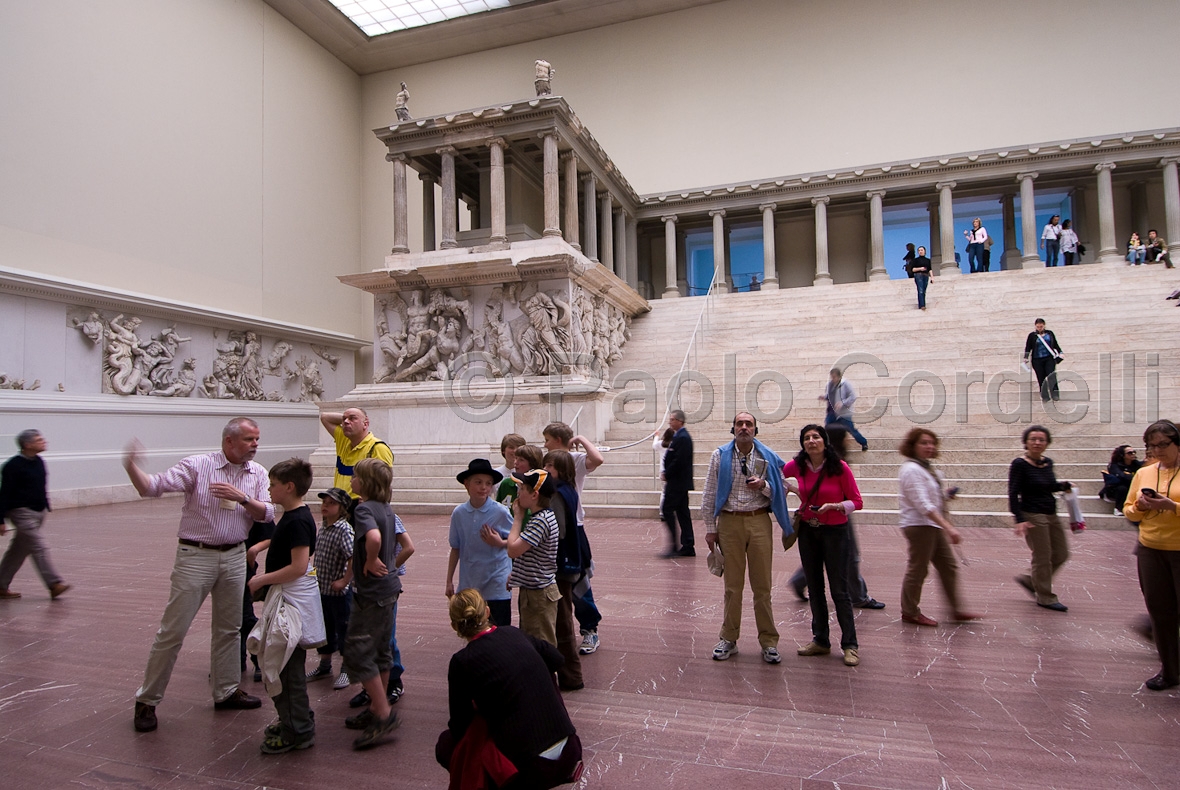 Pergamon Altar in the Pergamon Museum, Berlin, Germany
 (cod:Berlin 06)